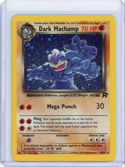 Dark Machamp 1999 Pokemon Team Rocket #10/82 LP/MP