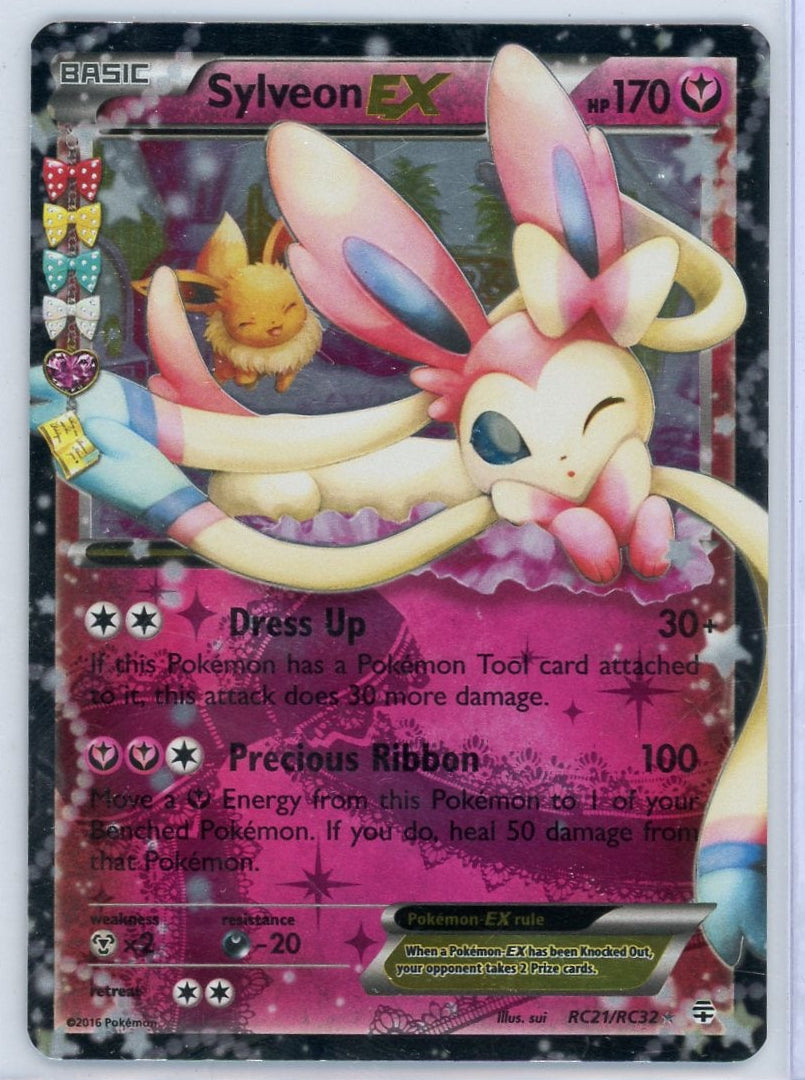 Sylveon EX Pokémon Generations Radiant Collection #RC21/RC32