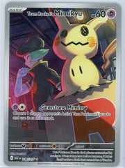 Team Rocket's Mimikyu Pokémon Ascended Heroes Illustration Rare #238/217