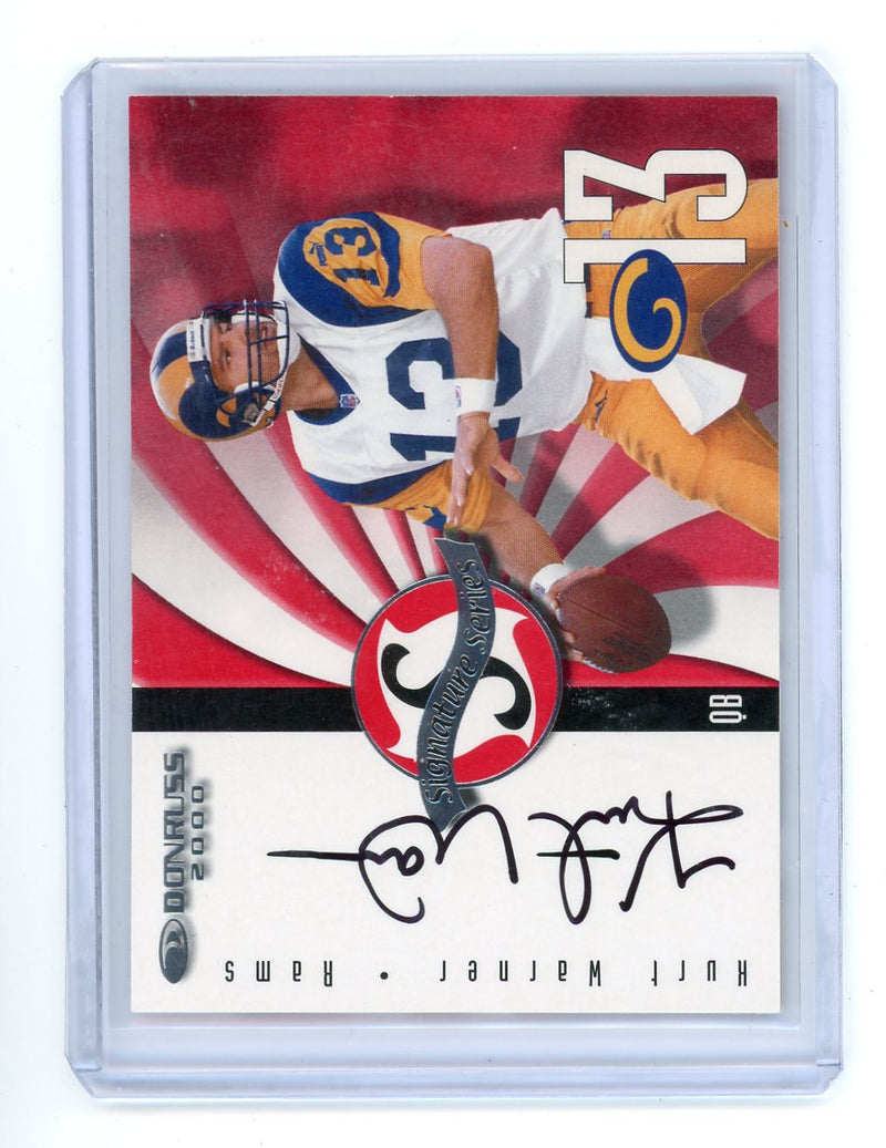 Kurt Warner 2000 Donruss Signature Series Autograph