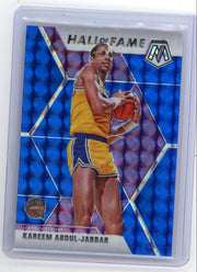 Kareem Abdul-Jabbar 2019-20 Panini Mosaic Hall of Fame Blue Mosaic #'d 64/99