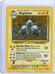 Magneton 1999 Pokemon Base Set holo #9/102 NM/LP