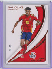 Lamine Yamal 2024-25 Panini Imacculate #'d 68/70