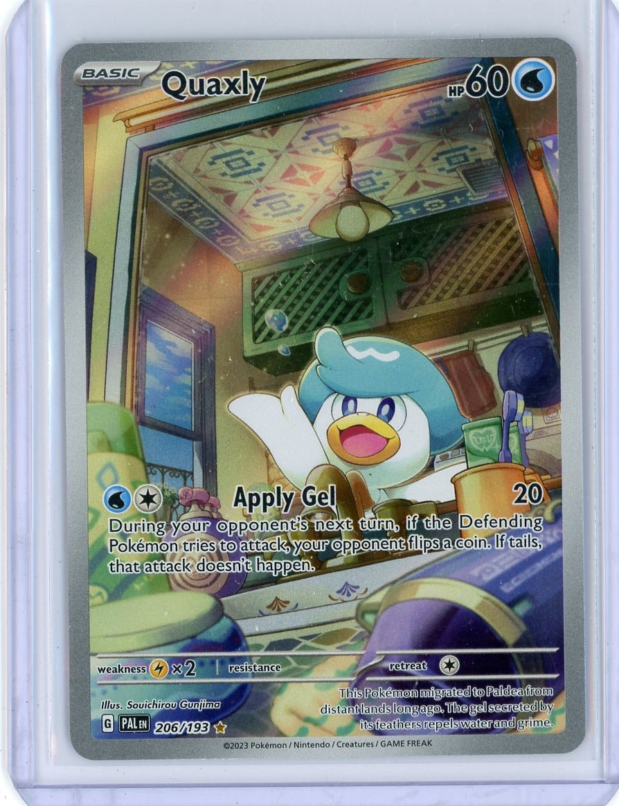 Quaxly Pokémon Paldea Evolved #206/193