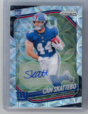 Cam Skattebo 2025 Panini Prizm Choice autograph rc #'d 094/100
