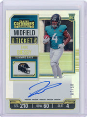 Tank Bigsby 2023 Panini Contenders Midfield Ticket Auto #'d 07/50