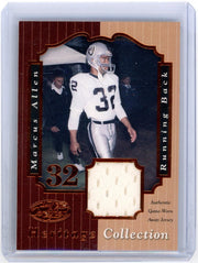 Marcus Allen 2000 Donruss Leaf Certified Heritage Collection Game Worn Jersey #'d 52/100