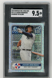 Jasson Dominguez 2020 Bowman Mega Box/Mojo Spanning the Globe SGC 9.5