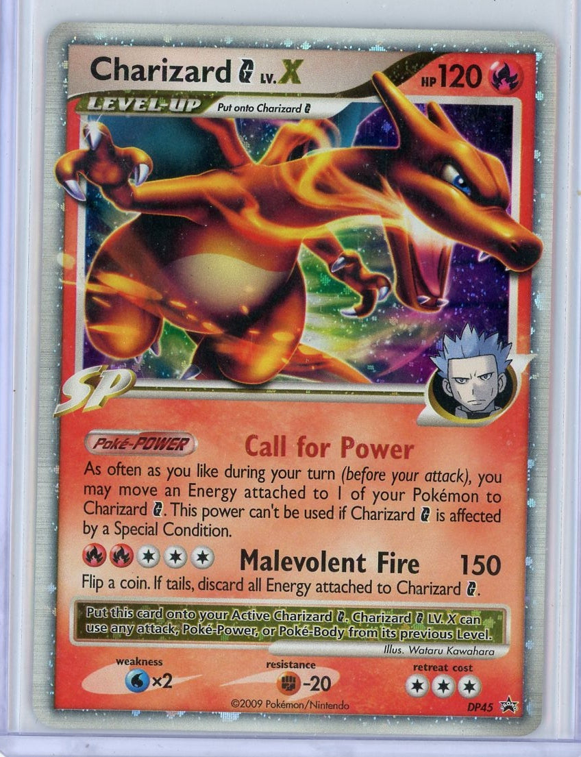 Charizard G. Lv.X Pokémon Black Star Promo #DP45