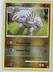 Machoke Pokémon Diamond & Pearl Reverse Holo #53/130