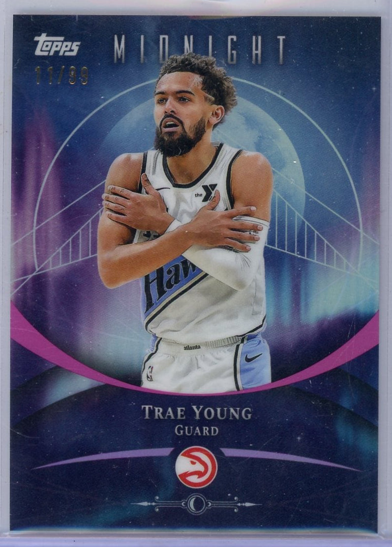 Trae Young Topps Midnight #'d 11/99