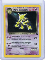 Dark Alakazam 2000 Pokemon Team Rocket holo #1/82 LP