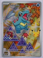 Totodile Pokémon Mega Evolution First Partner Black Star Promo #048
