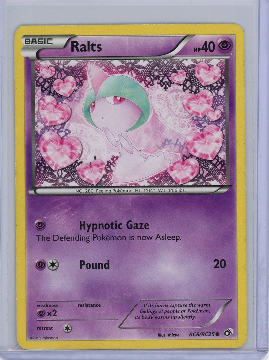 Ralts Pokémon Legendary Treasures Radiant Collection #RC8/RC25