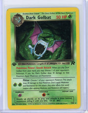 Dark Golbat 2000 Pokemon Team Rocket 1st Edition holo #7/82 LP/NM