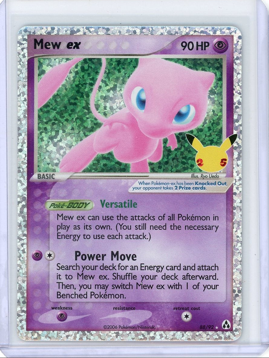 Mew ex Pokémon Celebrations Classic Collection #88/92