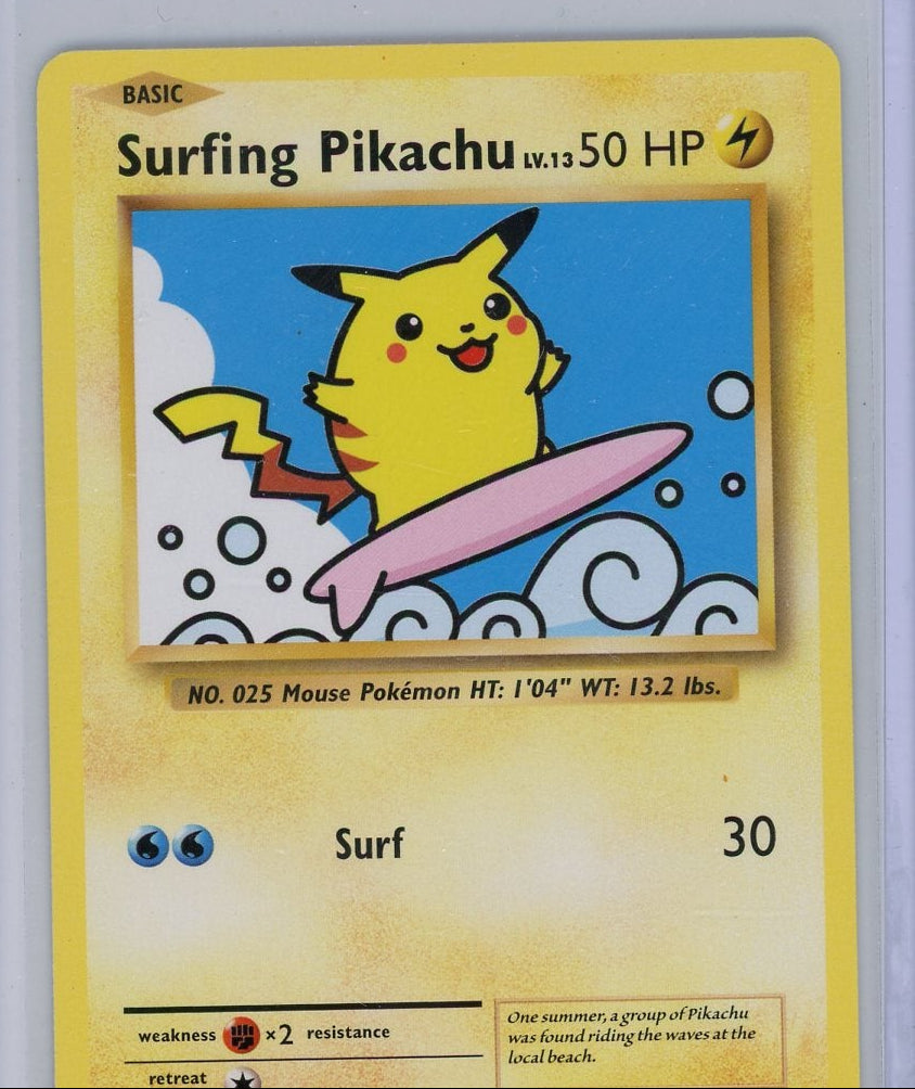 Surfing Pikachu Pokémon XY Evolutions Secret Rare #111/108