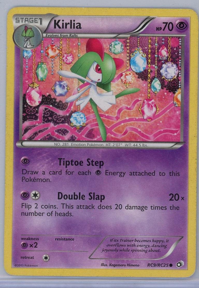 Kirlia Pokémon Legendary Treasures Radiant Collection #RC9/RC25