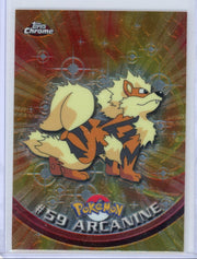 Arcanine Pokémon Topps Chrome #59