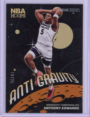 Anthony Edwards 2024-25 Panini NBA Hoops Anti Gravity Artist Proof #'d 10/25
