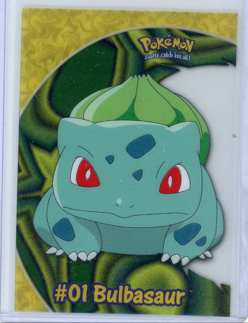 Bulbasaur Pokémon Topps TV Animation Acetate #01
