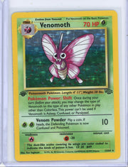 Venomoth 1999 Pokemon Jungle 1st Edition holo #13/64 LP