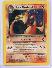 Dark Charizard Pokémon Team Rocket 1st Edition Holo #4/82