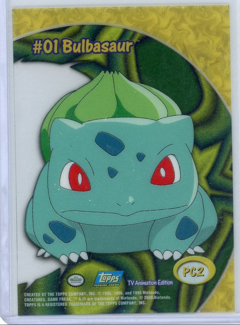 Bulbasaur Pokémon Topps TV Animation Acetate #01