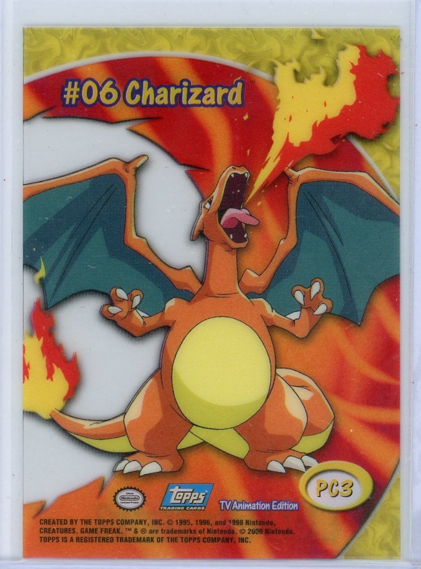 Charizard Pokémon Topps TV Animation Acetate #06
