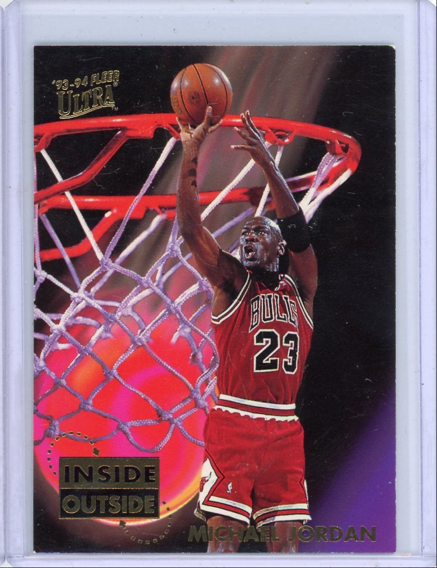 Michael Jordan 1993-94 Fleer Ultra Inside Outside