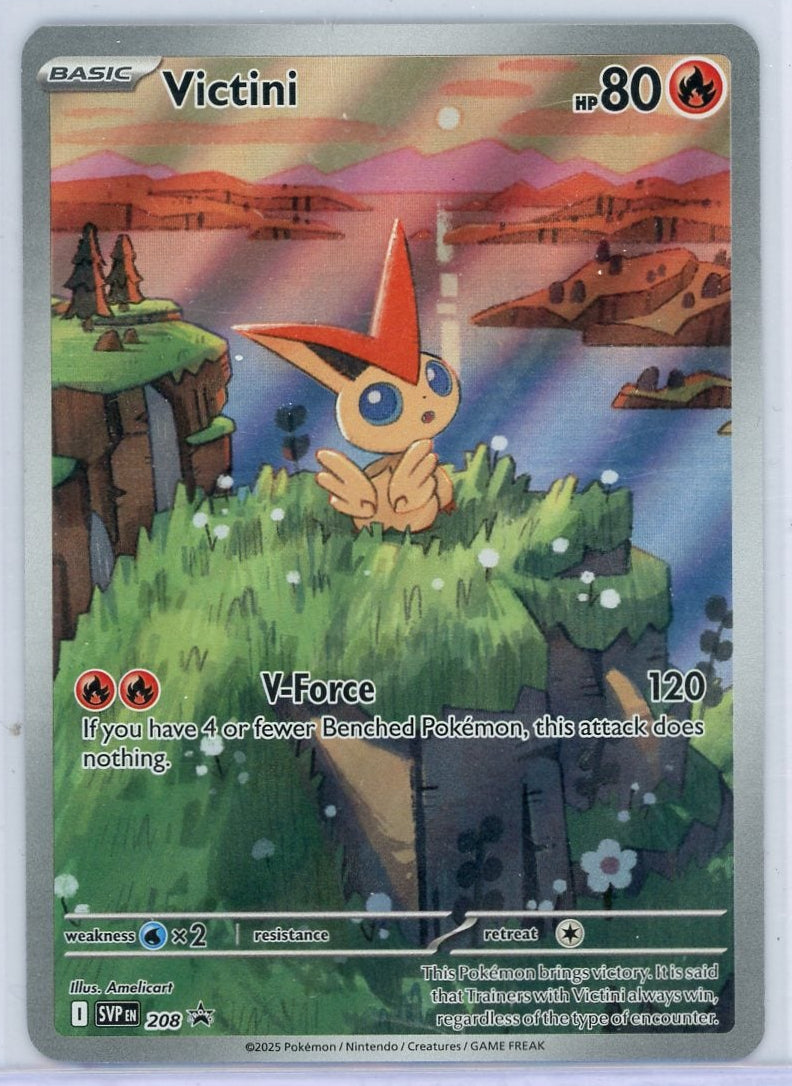 Victini Pokémon Black Star Promo #208