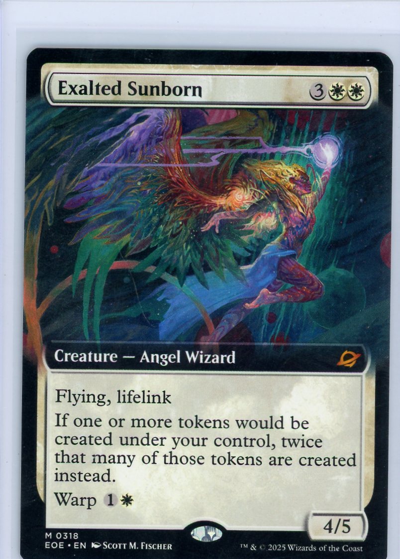 Exalted Sunborn (Extended Art) - Edge of Eternities (EOE)
