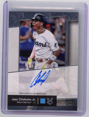 Jazz Chishom Jr. 2024 Topps Museum Collection Archival Auto #'d 071/299