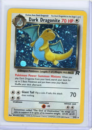 Dark Dragonite Pokémon Team Rocket Holo #5/82