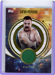 Sheamus 2025 Topps Universe WWE Universe Relics #'d 001/299