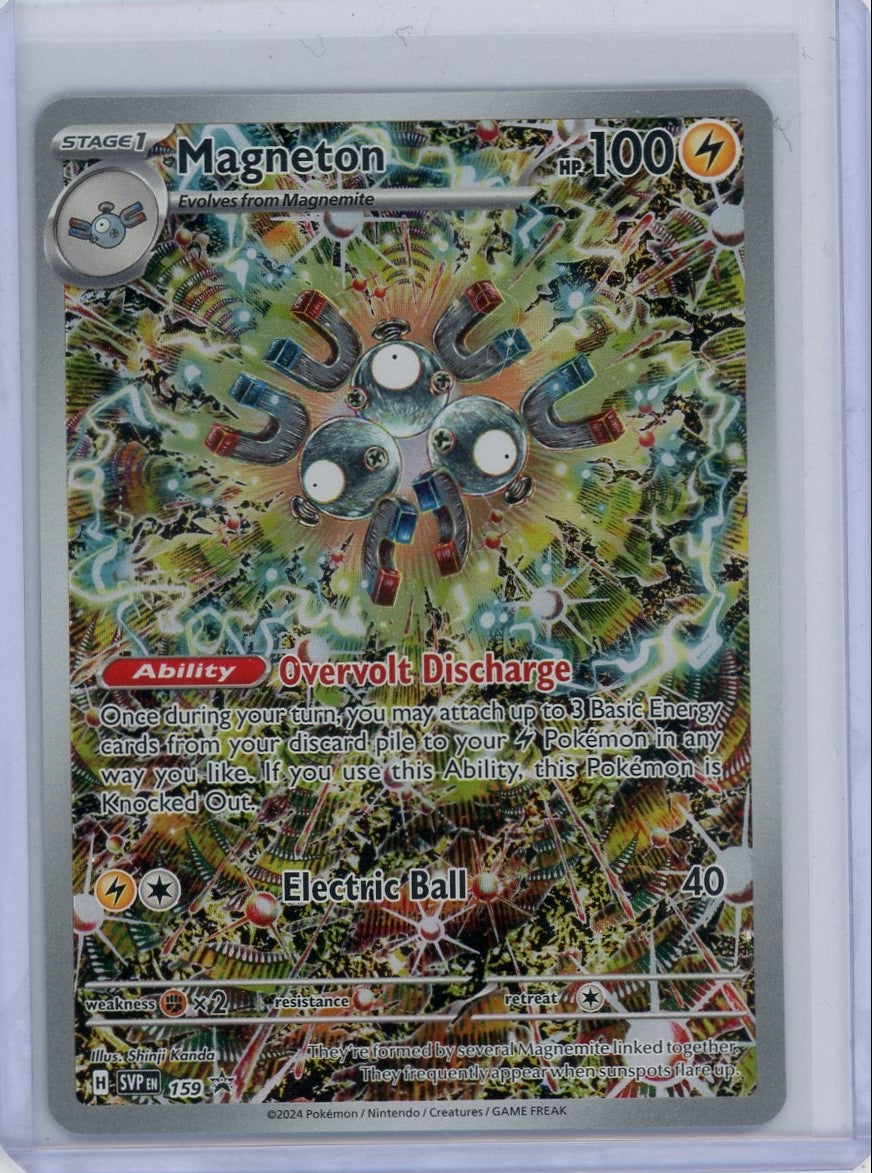 Magneton Pokémon Scarlet & Violet Black Star Promo #159