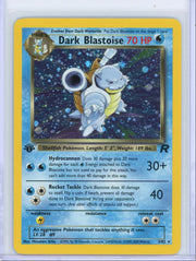 Dark Blastoise Pokémon Team Rocket 1st Edition Holo Rare #3/82