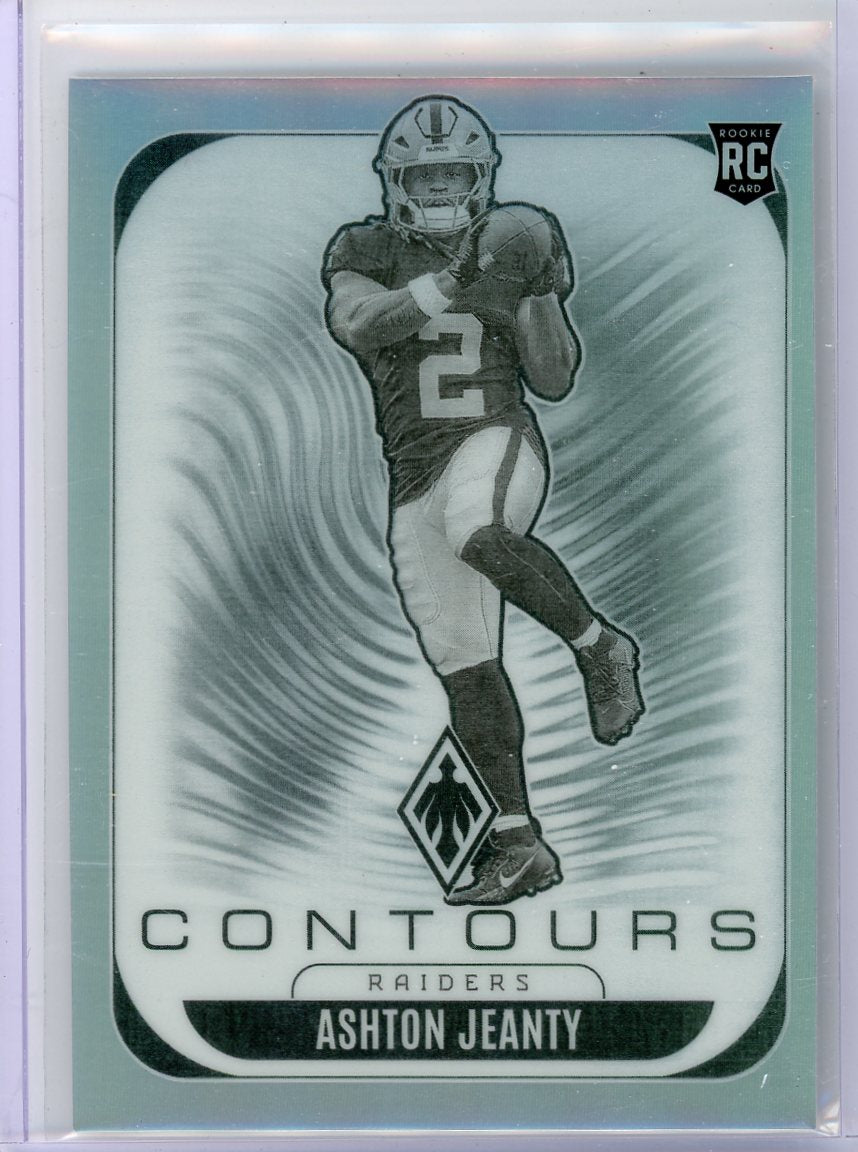 Ashton Jeanty 2025 Panini Phoenix Contours RC