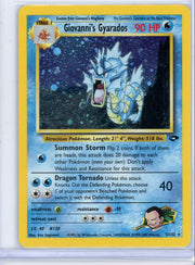 Giovanni's Gyarados Pokémon Gym Challenge Unlimited Holo Rare #5/132