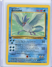 Articuno 1999 Pokémon Fossil 1st Edition non holo 17/62