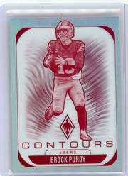 Brock Purdy 2025 Panini Phoenix Contours