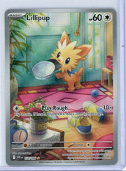 Lillipup Pokémon White Flare Illustration Rare #154/086