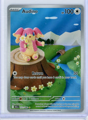 Audino Pokémon Black Bolt Illustration Rare #151/086