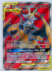 Charizard & Braixen GX Pokémon Cosmic Eclipse Full Art #212/236