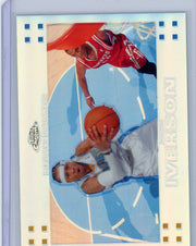 Allen Iverson 2007-08 Topps Chrome Refractor #'d 341/999
