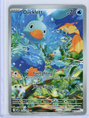 Ducklett Pokémon White Flare Illustration Rare #109/086
