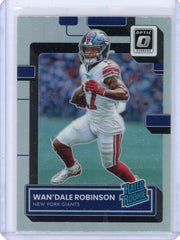 Wan'Dale Robinson 2022 Panini Donruss Optic silver prizm rookie card