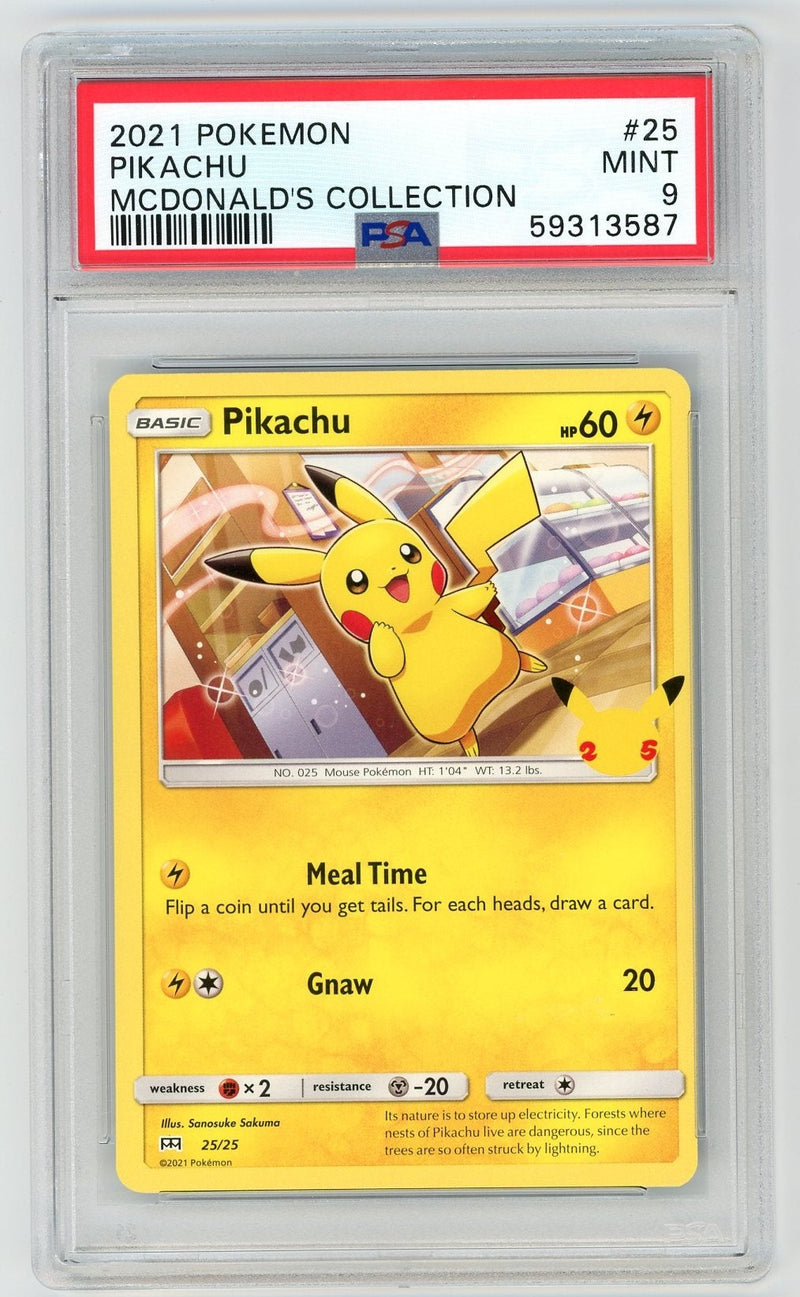 Pikachu 2021 Pokémon McDonald&