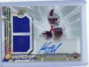 Keon Coleman 2025 Topps Resurgence Amped Up Rookie Patch Auto