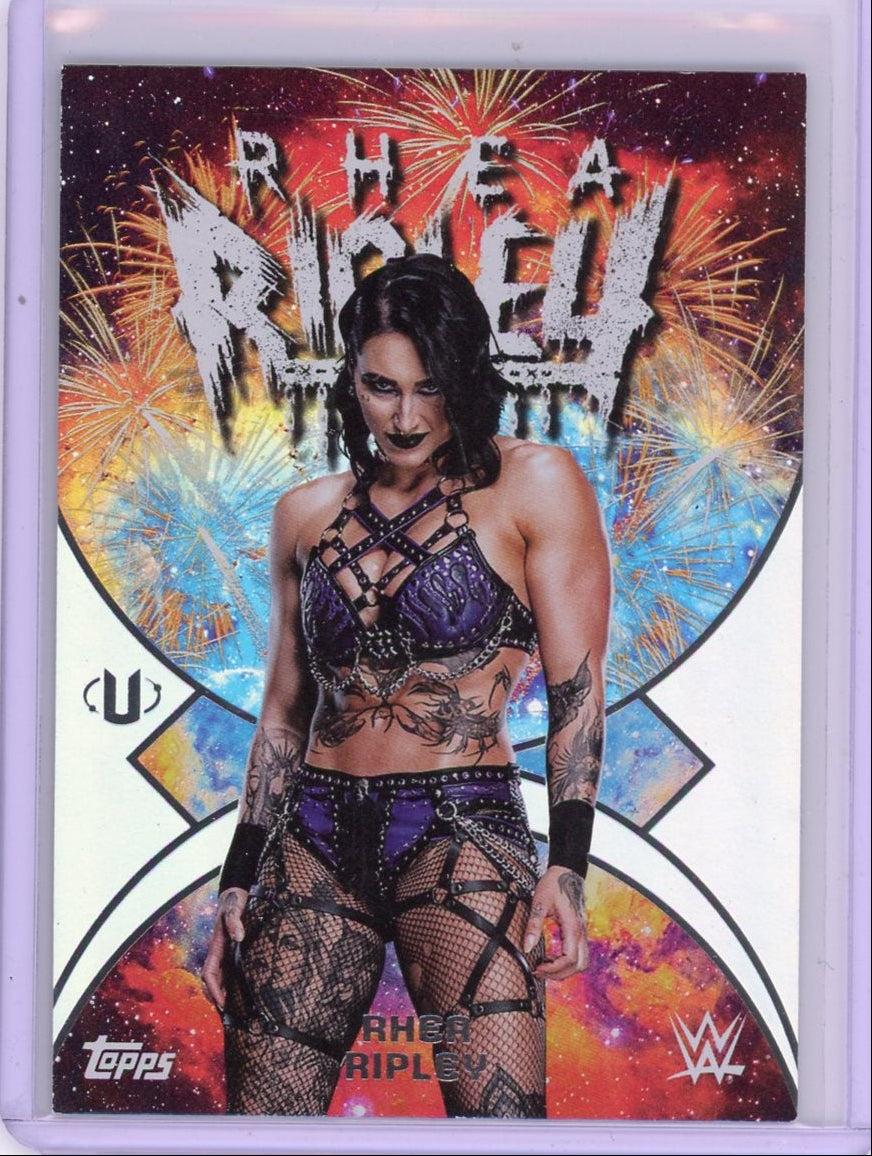 Rhea Ripley 2025 Topps Universe WWE Namesakes